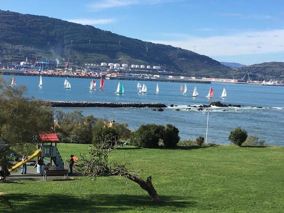 Maravillosa Ubicacion Junto Al Mar Con Garaje Getxo Esterno foto